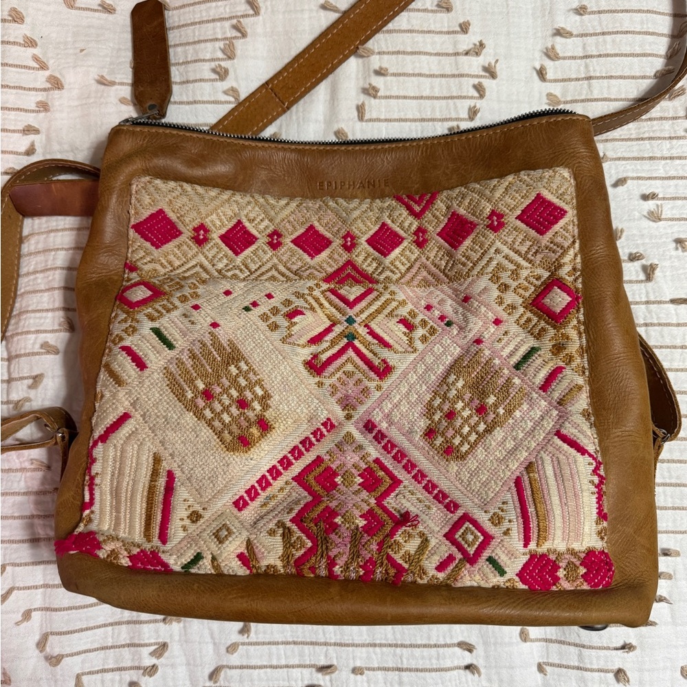 Epiphany camera and Backpack with Embroidery